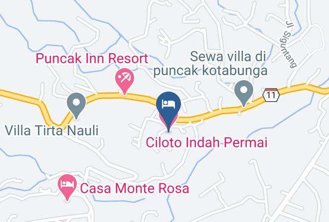 Cianjur Regency - Ciloto Indah Permai Maps