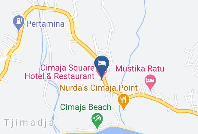 Sukabumi Regency - Cimaja Square Hotel & Restaurant Maps
