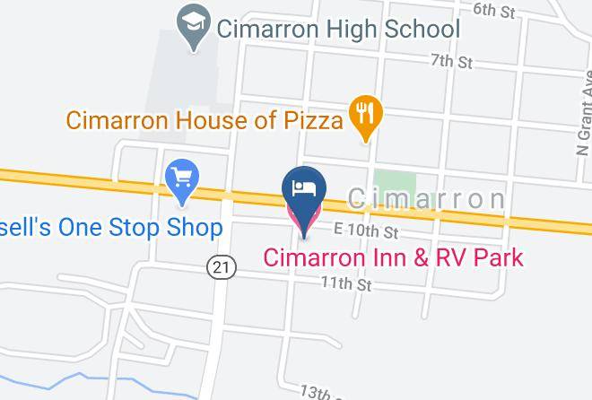 Colfax - Cimarron Inn & Rv Park Maps