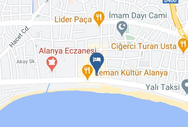 Alanya - Heritage By Cimen Otel Maps