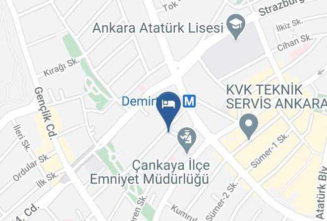 Cankaya - Saffari Hotel Maps
