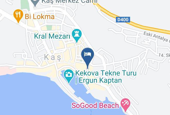 Kas - Cinar Butik Hotel Maps