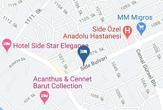 Cinar Family Suites Map