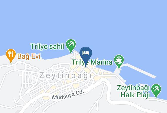 Mudanya - Cinar Motel Maps