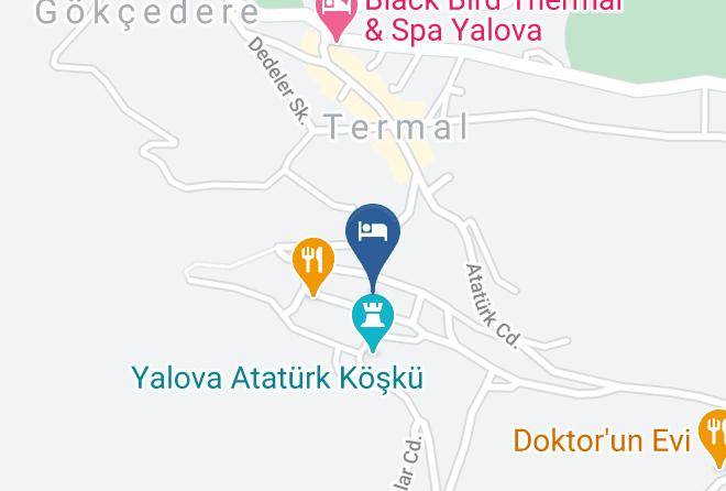 Gokcedere - Yalova Termal Kaplicalari Maps