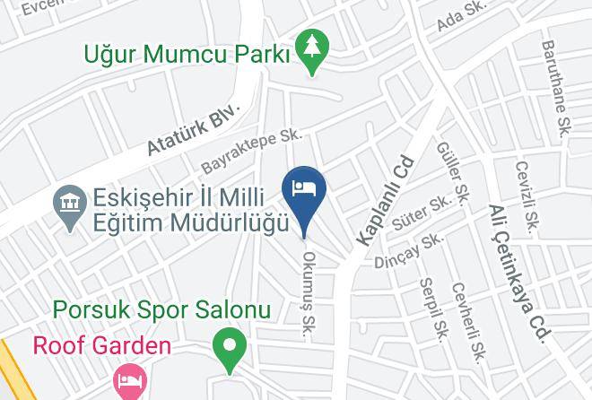 Odunpazari - Otel Cinas Maps