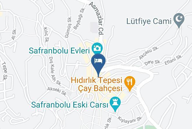 Safranbolu - Cinci Han Hotel & Restaurant Maps