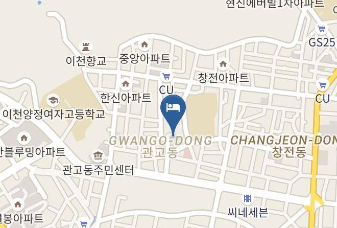 Icheonsi - Cine Hotel Icheon Maps