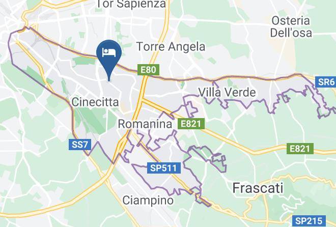 Cinecitta Studios Suite Roma Map