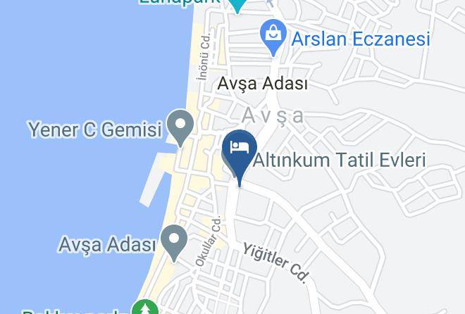 Marmara District - Ciner Otel Avsa Maps