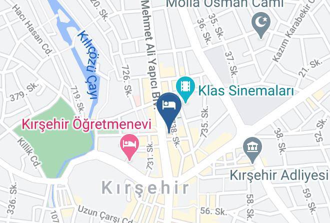 Kirsehir Ahi Evran - Cingoz Resort Otel Maps