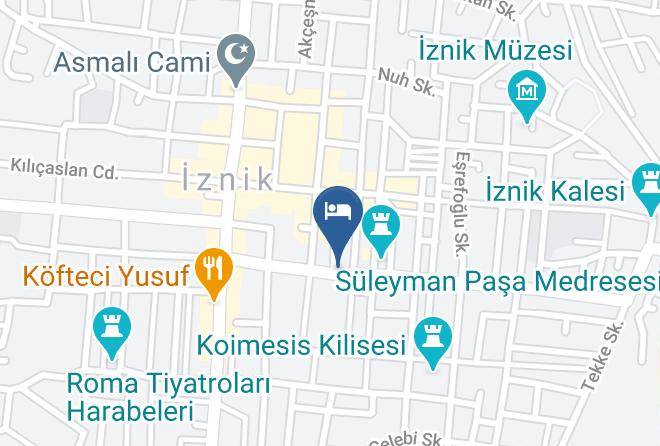 Iznik - Cinili Konak Iznik Maps