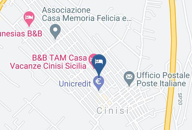 Palermo - Cinisi Vacanze B&b And Rent A Car Maps