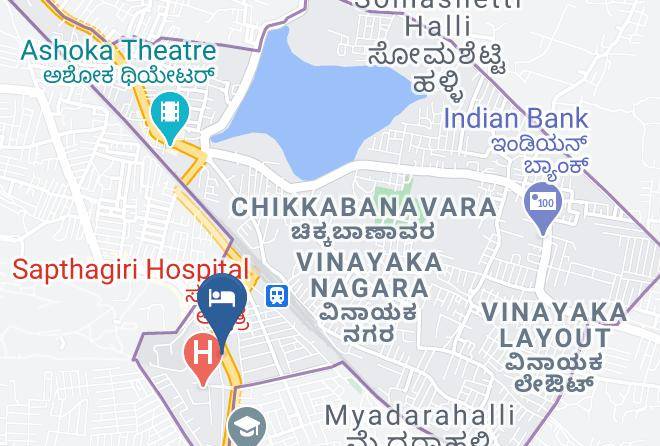 Bengaluru - Hotel Cinnamon Residency Maps