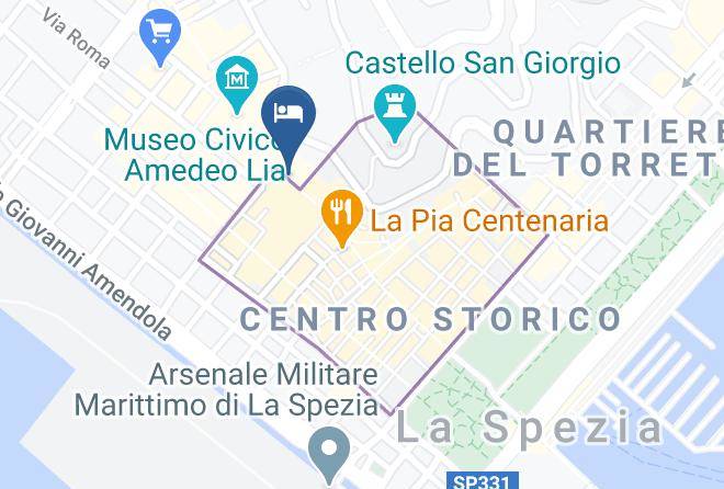La Spezia - Cinque Terre Decor Maps