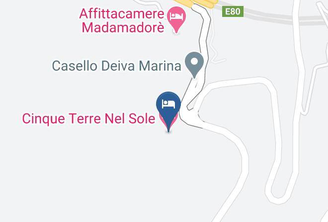 Cinque Terre Nel Sole Map