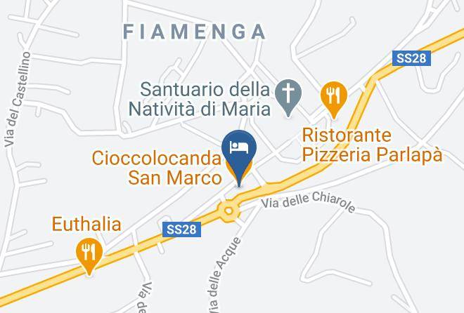 Cuneo - Cioccolocanda San Marco Maps