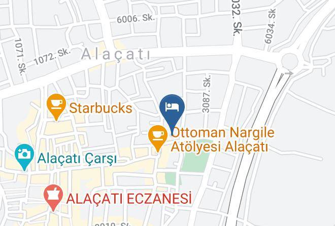 Cesme - Ciprika Pansiyon Maps