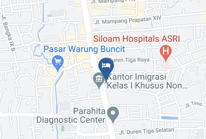 Jakarta Selatan - Cipta Hotel Maps