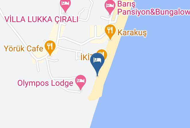 Antalya - Cira Pansiyon Maps