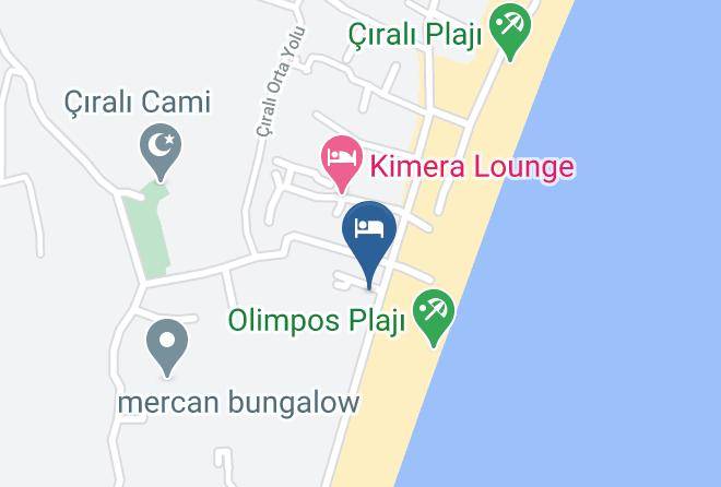 Antalya - Cirali Emin Pansiyon Maps