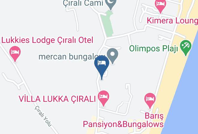 Antalya - Cirali Irmak Hotel Maps