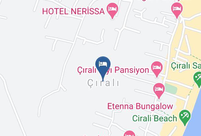 Cirali Kus Yuvasi Map