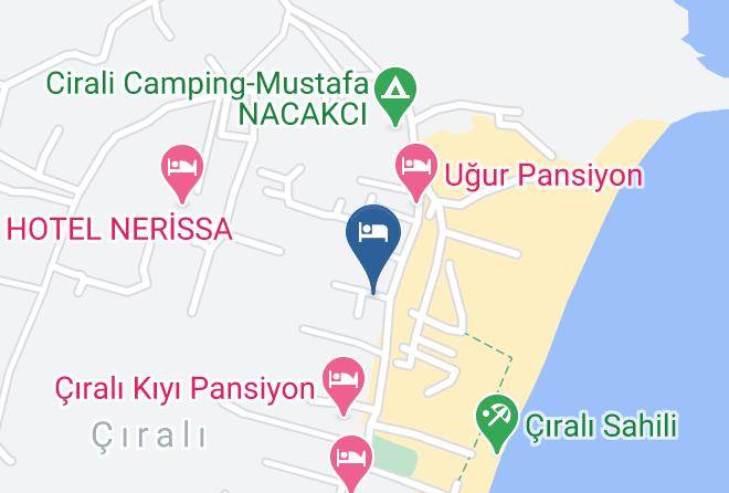 Antalya - Plaj Otel Maps