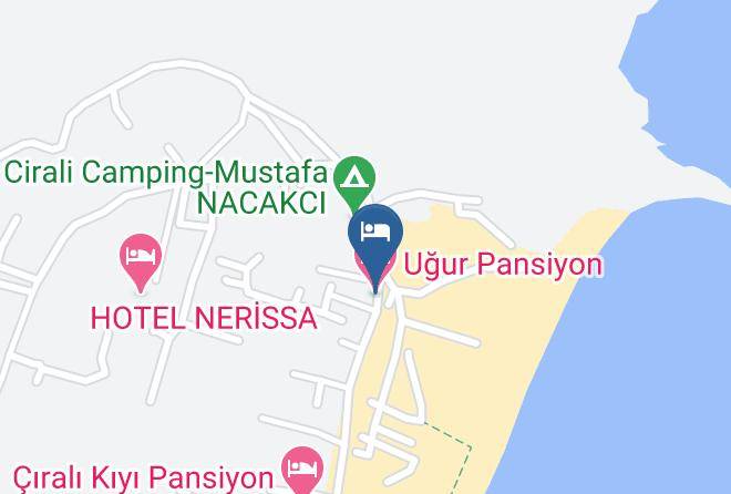 Antalya - Ugur Pansiyon Maps