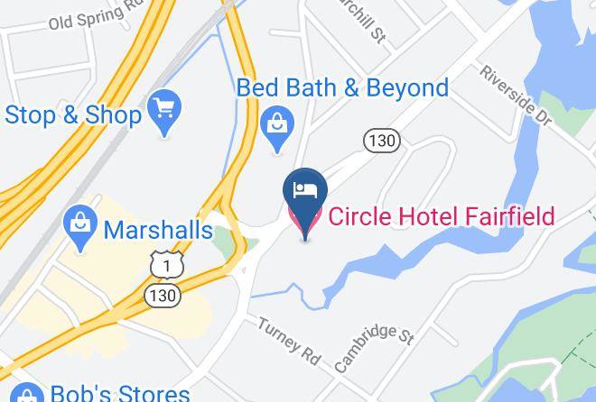 Fairfield - Circle Hotel Fairfield Maps