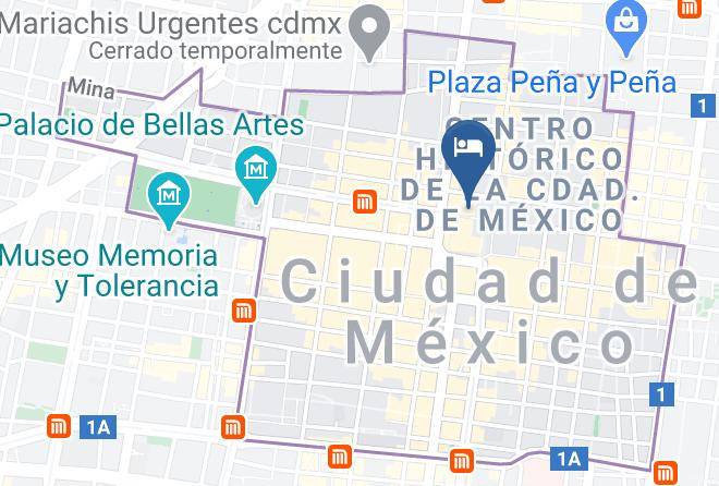 Cuauhtemoc - Circulo Mexicano Maps