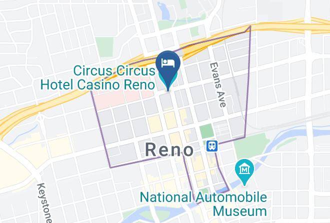 Washoe - Circus Circus Hotel Casino Reno Maps