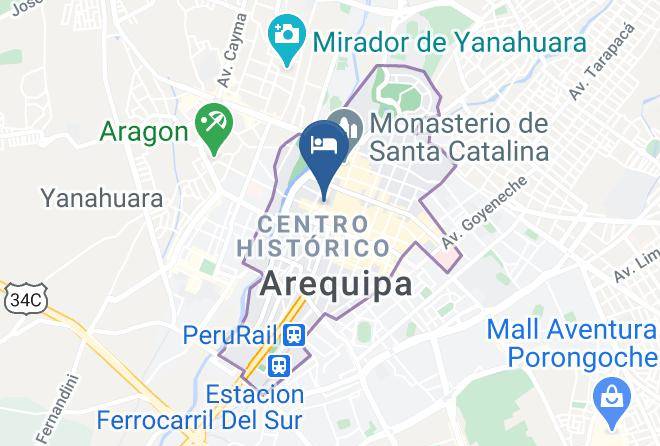 Arequipa - Cirqa Relais & Chateaux Maps