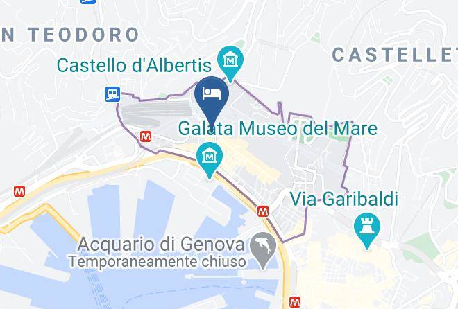 Genoa - Cit Hotels Britannia Maps