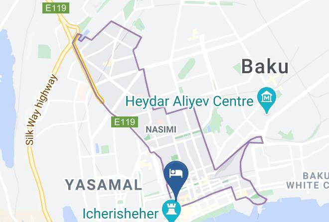 Baki - Citadel Boutique Hotel Maps