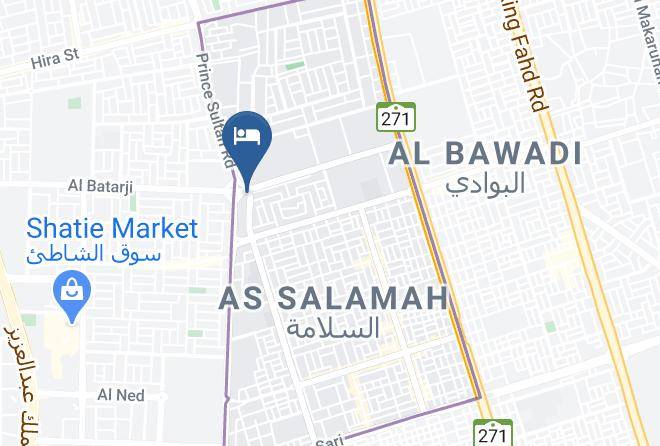 Citadines Al Salamah Jeddah Map