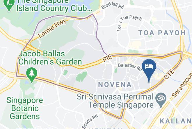 Citadines Balestier Singapore Map