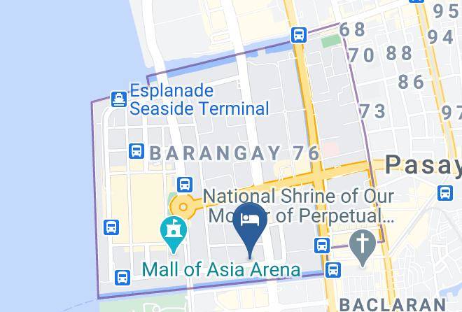 Metro Manila - Citadines Bay City Manila Maps