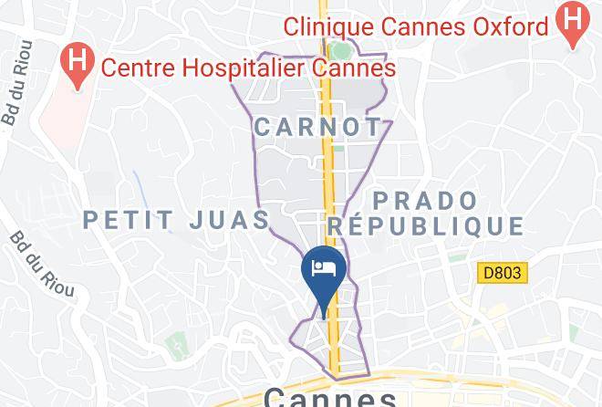 Maritime Alps - Citadines Croisette Cannes Maps