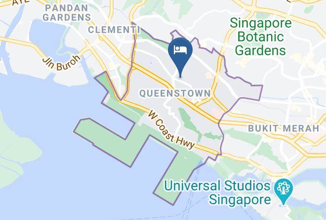 Queenstown - Citadines Fusionopolis Singapore Maps
