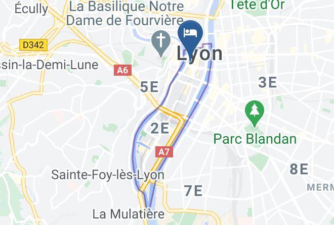 Rhone - Citadines Presqu'ile Lyon Maps