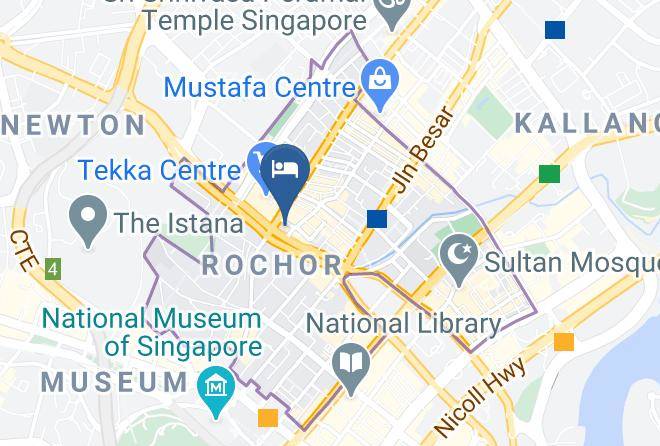 Rochor - Citadines Rochor Singapore Maps