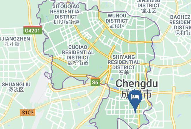 Chengdu - Citadines South Chengdu Maps
