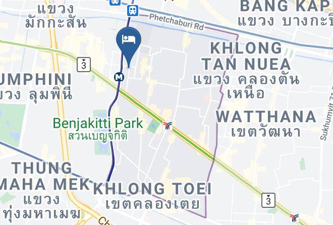 Citadines Sukhumvit 23 Bangkok Map