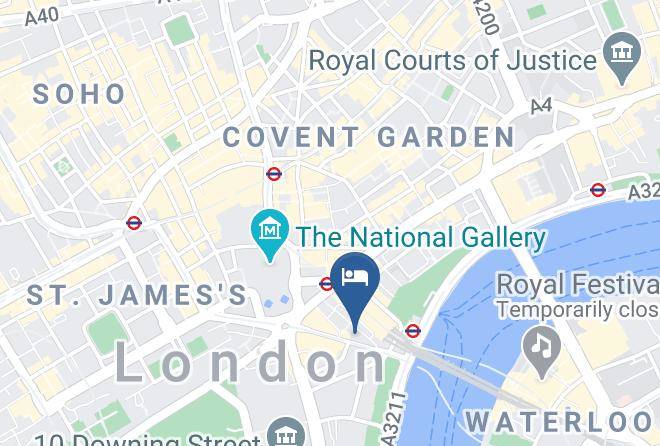 London - Citadines Trafalgar Square London Maps