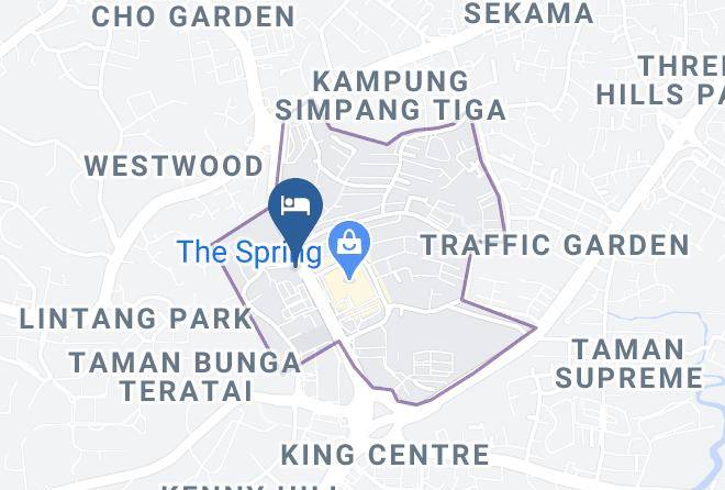 Bahagian Kuching - Citadines Uplands Kuching Maps