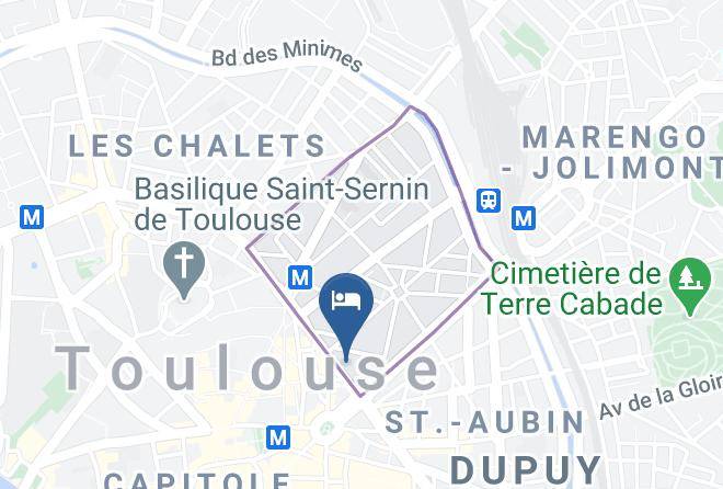 Haute Garonne - Citadines Wilson Toulouse Maps