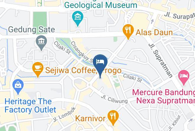 Bandung - Citarum Hotel Maps