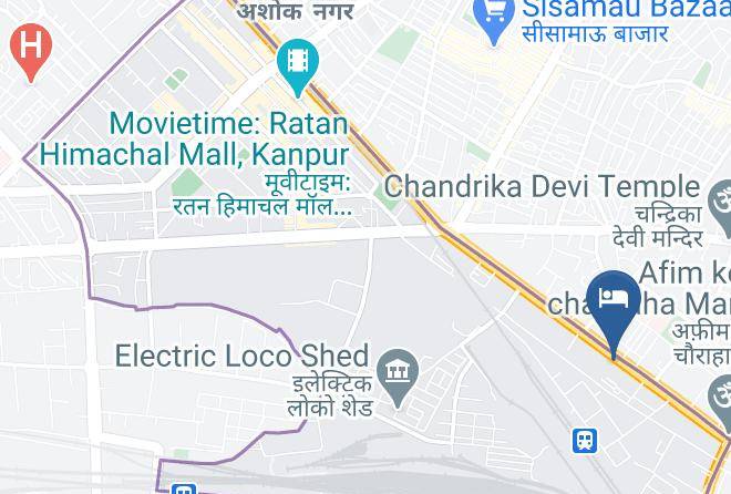 Kanpur - Citi Club Luxury Budget Hotel In Kanpur Maps