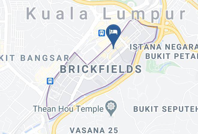 Kuala Lumpur - Citi Hotel Kl Sentral Maps